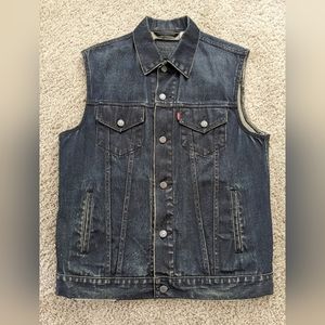 Levi's Denim Vest (waxed)